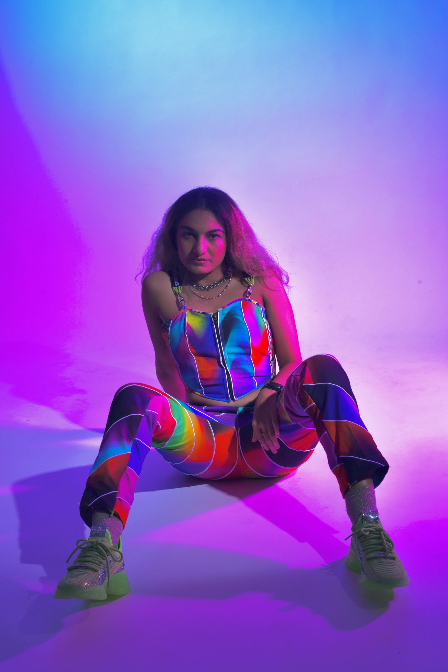 Absolute Rainbow Vapour Co-ord Set