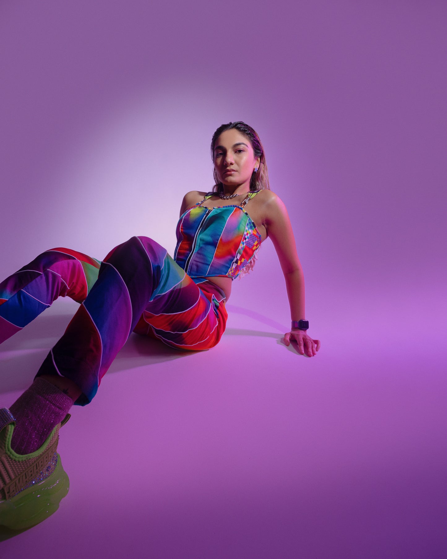 Absolute Rainbow Vapour Co-ord Set