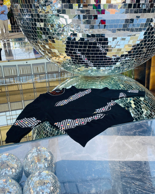 Tokyo Check Oversized Sweater 2.0