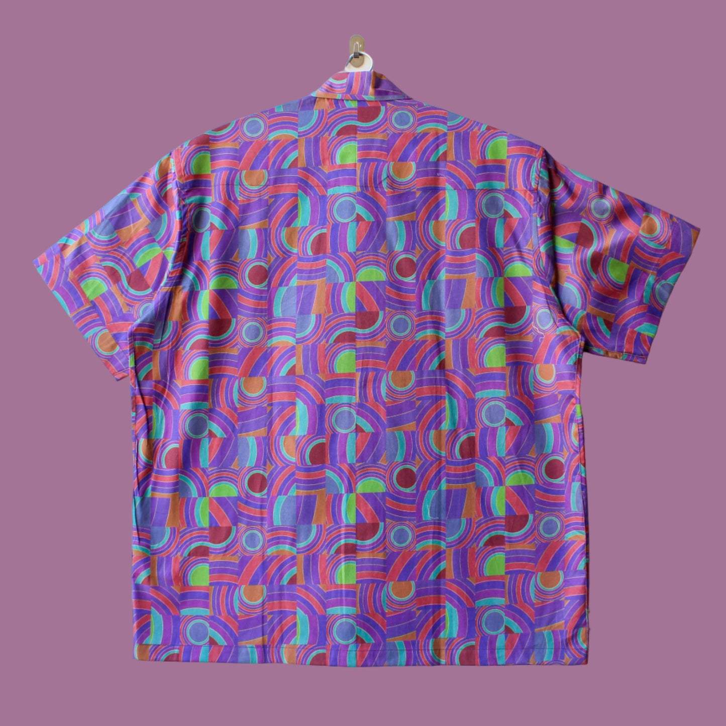 Earthy Rainbow Oversized Shirt