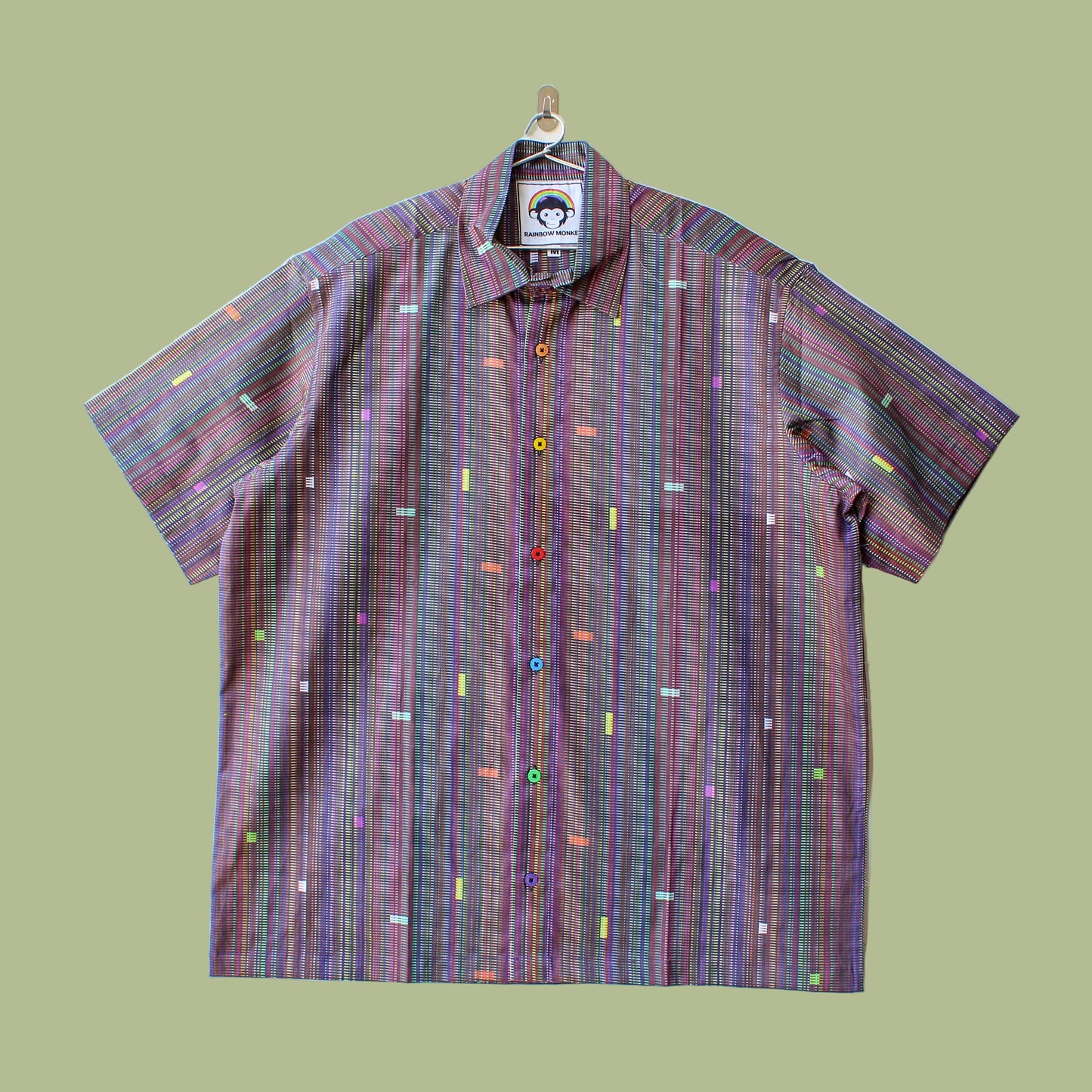 Barcode Oversized Shirt