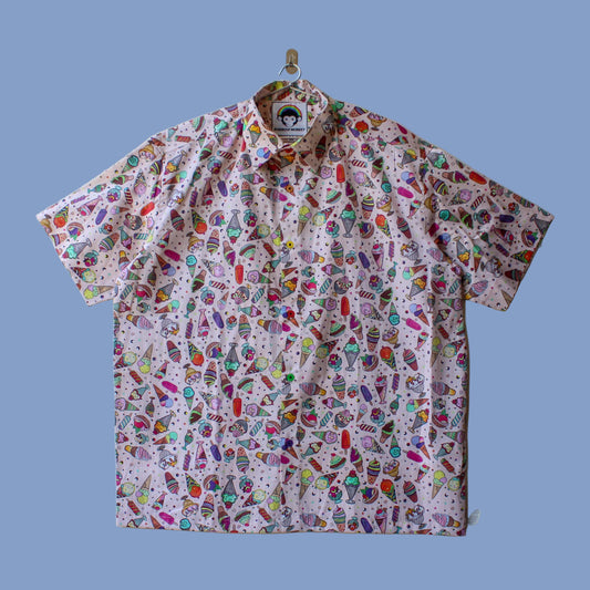 Icecream Fantasy Oversized Shirt