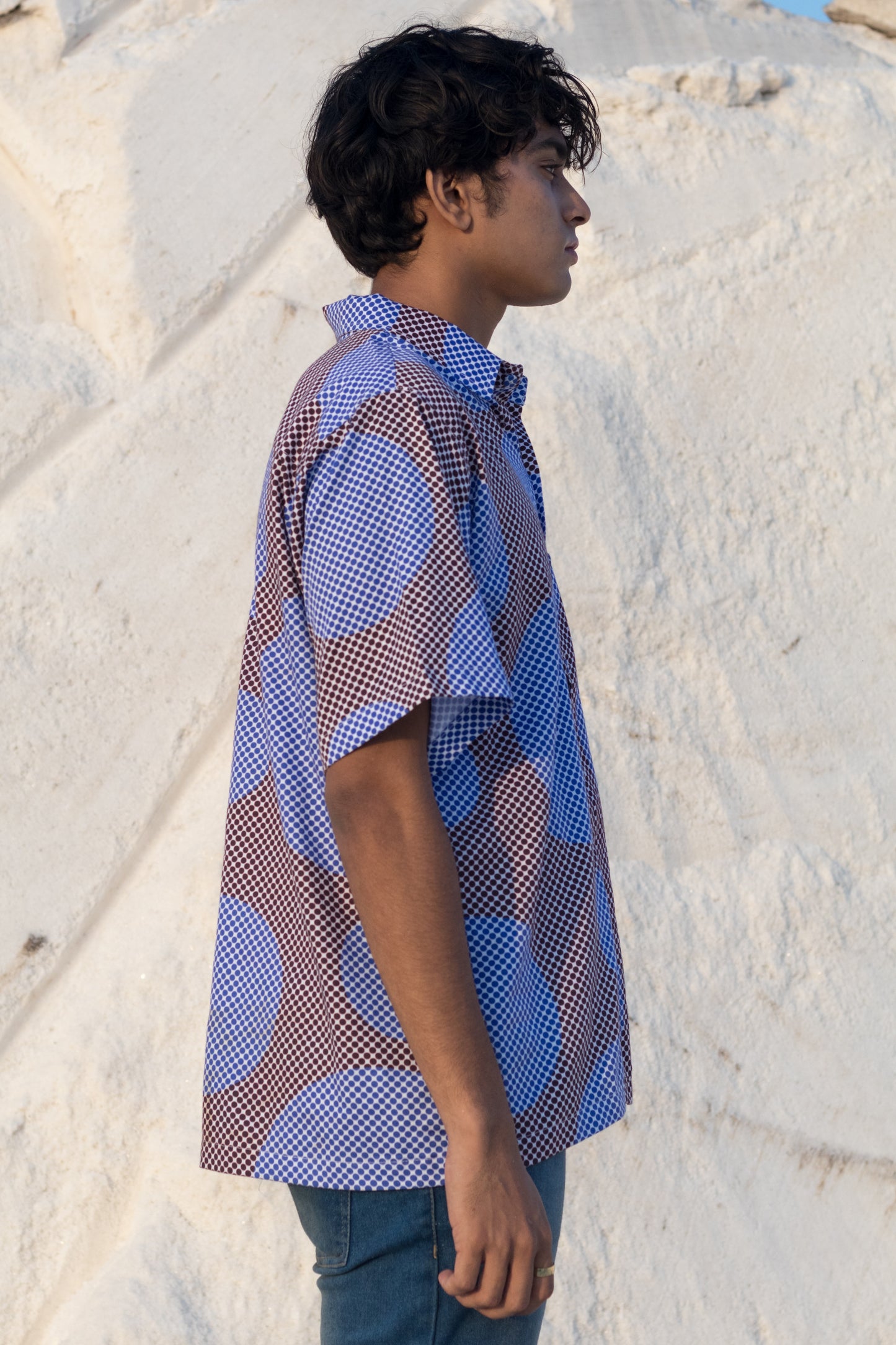 Polka Polka Oversized Shirt