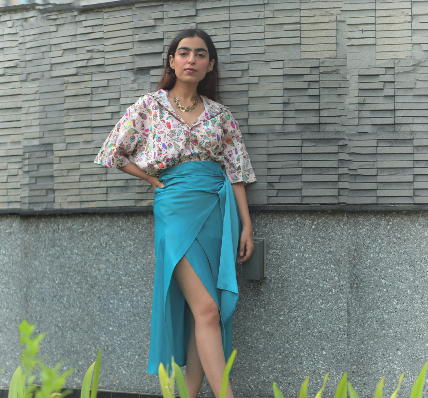 Icecream Fantasy Oversized Shirt