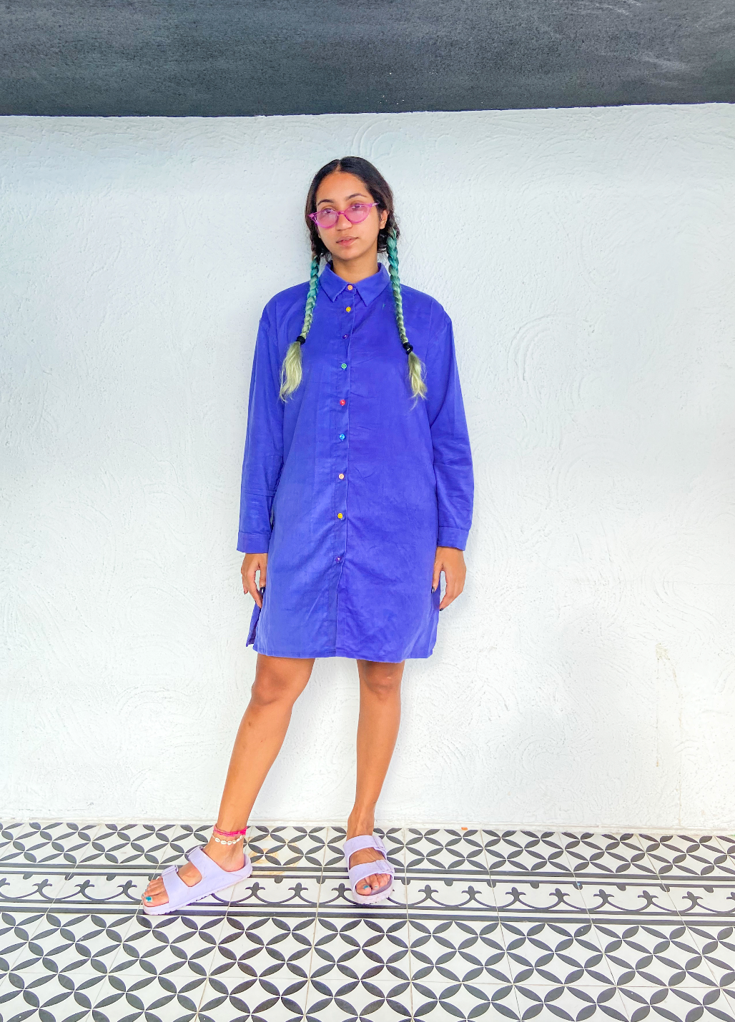 November Rain Shirt Dress